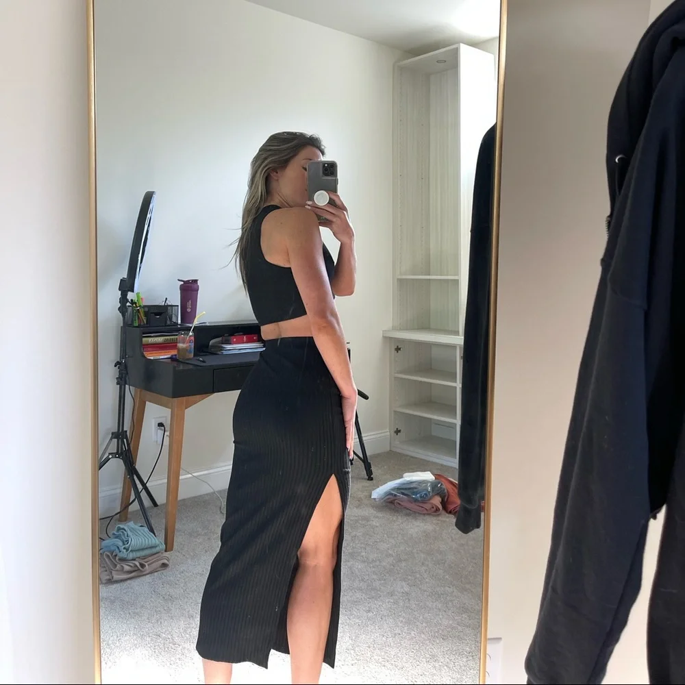 Princess Polly black matching set - Picture 2 of 3